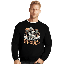 Load image into Gallery viewer, Secret_Shirts Crewneck Sweater, Unisex / Small / Black Squad Ghouls
