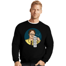 Load image into Gallery viewer, Secret_Shirts Crewneck Sweater, Unisex / Small / Black Assistant Number 1
