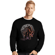 Load image into Gallery viewer, Shirts Crewneck Sweater, Unisex / Small / Black Scar Darkness
