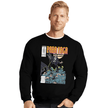 Load image into Gallery viewer, Shirts Crewneck Sweater, Unisex / Small / Black Baba Yaga No1
