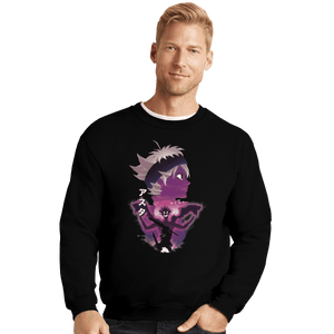 Shirts Crewneck Sweater, Unisex / Small / Black Black Clover
