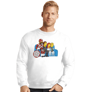 Shirts Crewneck Sweater, Unisex / Small / White Spy Family