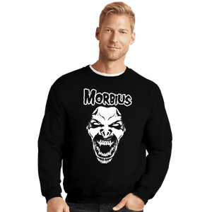 Daily_Deal_Shirts Crewneck Sweater, Unisex / Small / Black Morbius!