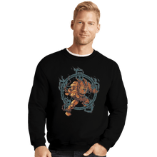 Load image into Gallery viewer, Shirts Crewneck Sweater, Unisex / Small / Black The Forbidden One
