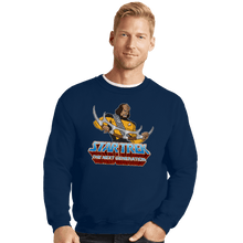 Load image into Gallery viewer, Shirts Crewneck Sweater, Unisex / Small / Navy I Have The Bat&#39;leth
