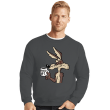 Load image into Gallery viewer, Daily_Deal_Shirts Crewneck Sweater, Unisex / Small / Charcoal Genius #1
