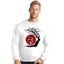 Load image into Gallery viewer, Shirts Crewneck Sweater, Unisex / Small / White Hero Under The Sun
