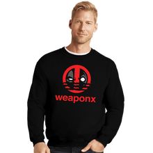 Load image into Gallery viewer, Daily_Deal_Shirts Crewneck Sweater, Unisex / Small / Black Weapon X Athletic
