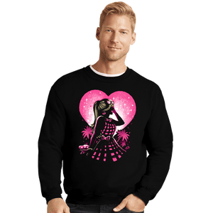 Daily_Deal_Shirts Crewneck Sweater, Unisex / Small / Black B-Doll Is Everything