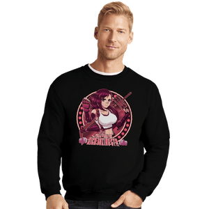 Shirts Crewneck Sweater, Unisex / Small / Black Final Heaven Kick Boxing Club