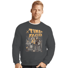 Load image into Gallery viewer, Shirts Crewneck Sweater, Unisex / Small / Charcoal Time Travel
