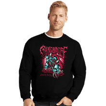 Load image into Gallery viewer, Daily_Deal_Shirts Crewneck Sweater, Unisex / Small / Black Ganondorf
