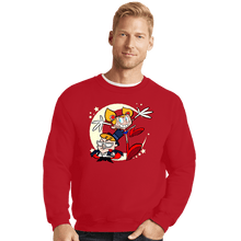 Load image into Gallery viewer, Daily_Deal_Shirts Crewneck Sweater, Unisex / Small / Red Sailor&#39;s Laboratory
