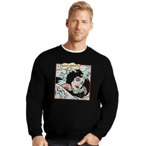 Shirts Crewneck Sweater, Unisex / Small / Black Be It