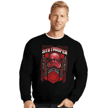 Load image into Gallery viewer, Shirts Crewneck Sweater, Unisex / Small / Black Sith Trooper
