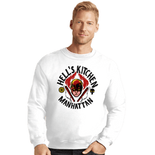 Load image into Gallery viewer, Secret_Shirts Crewneck Sweater, Unisex / Small / White Hell&#39;s Kitchen
