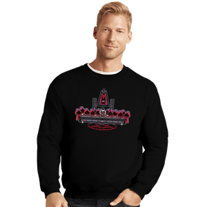Daily_Deal_Shirts Crewneck Sweater, Unisex / Small / Black The Last Cult