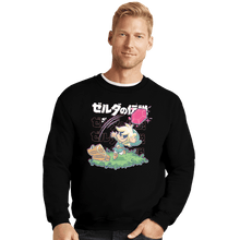 Load image into Gallery viewer, Shirts Crewneck Sweater, Unisex / Small / Black Link Young
