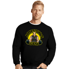 Load image into Gallery viewer, Shirts Crewneck Sweater, Unisex / Small / Black Johnny&#39;s Gym
