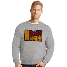 Load image into Gallery viewer, Secret_Shirts Crewneck Sweater, Unisex / Small / Sports Grey Mountain Death
