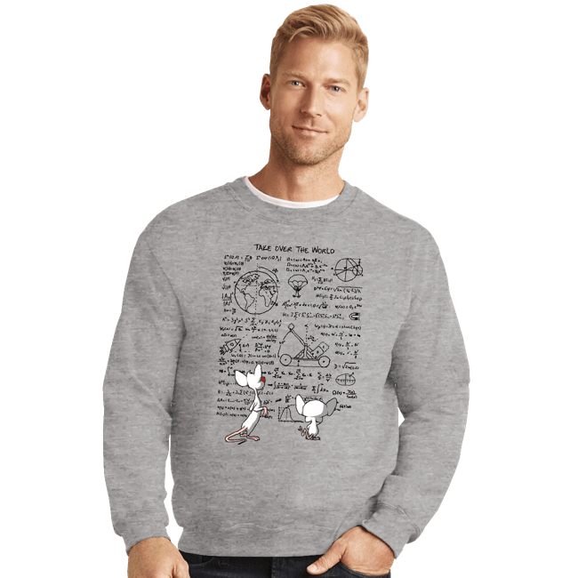 Secret_Shirts Crewneck Sweater, Unisex / Small / Sports Grey The Plan
