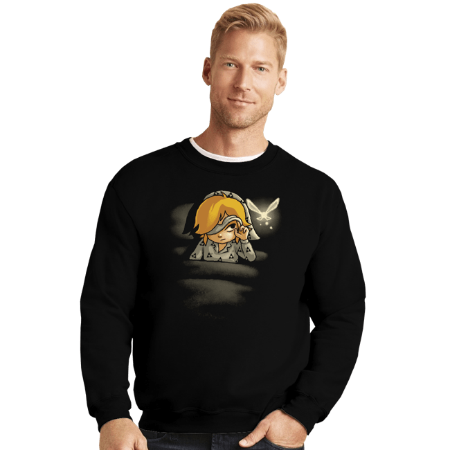 Shirts Crewneck Sweater, Unisex / Small / Black Insomnia