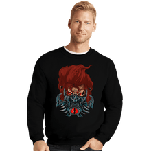 Load image into Gallery viewer, Shirts Crewneck Sweater, Unisex / Small / Black Lion Ninja
