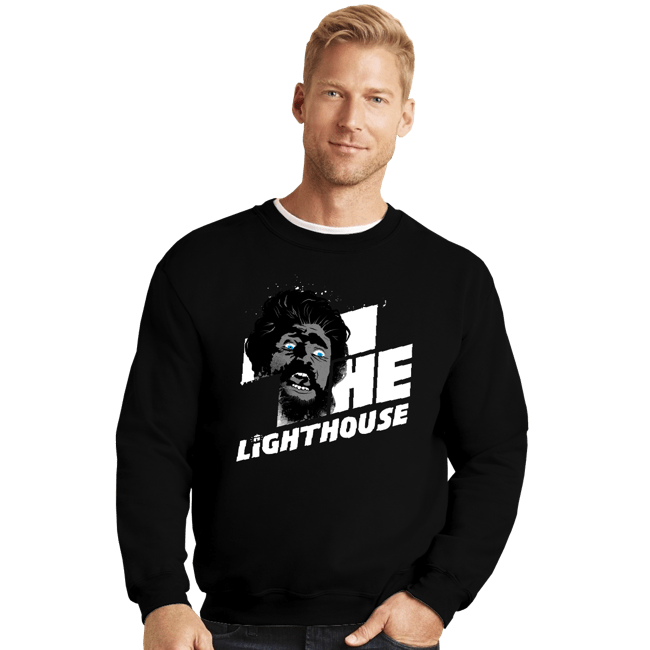 Secret_Shirts Crewneck Sweater, Unisex / Small / Black The Lighthouse