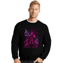 Load image into Gallery viewer, Shirts Crewneck Sweater, Unisex / Small / Black A Witch Named Wanda
