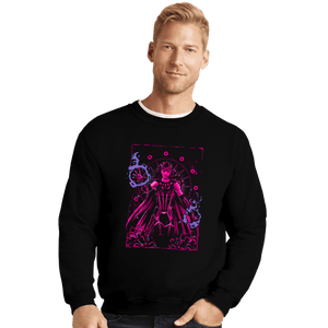 Shirts Crewneck Sweater, Unisex / Small / Black A Witch Named Wanda