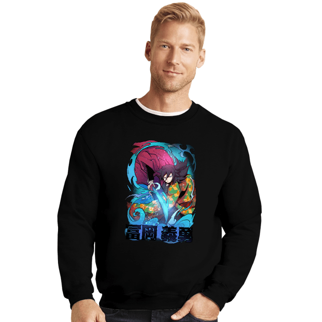 Shirts Crewneck Sweater, Unisex / Small / Black Tomioka