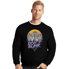 Load image into Gallery viewer, Shirts Crewneck Sweater, Unisex / Small / Black Don&#39;t Blink
