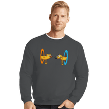 Load image into Gallery viewer, Shirts Crewneck Sweater, Unisex / Small / Charcoal Finally We Meet
