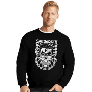 Shirts Crewneck Sweater, Unisex / Small / Black Smegadeth