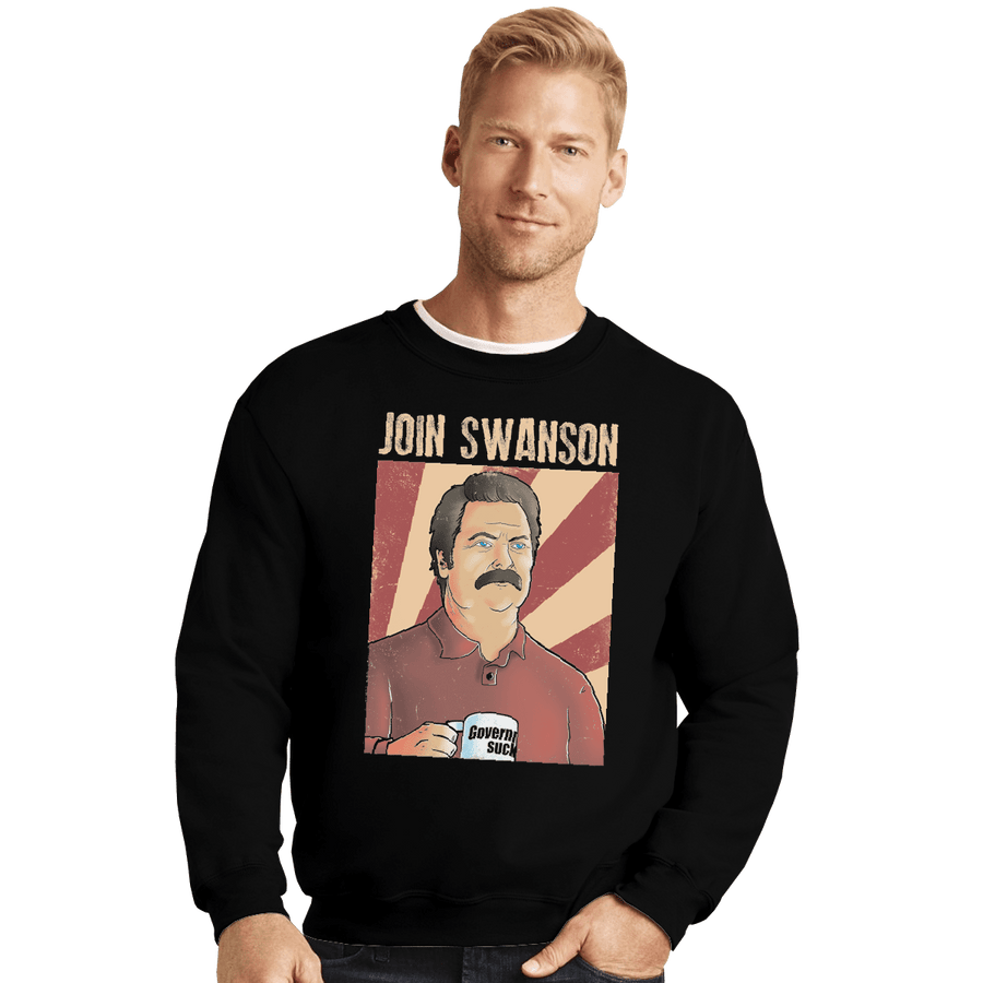 Shirts Crewneck Sweater, Unisex / Small / Black Join Swanson