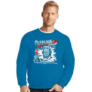 Shirts Crewneck Sweater, Unisex / Small / Sapphire Overlook Redrumsicles
