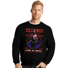 Load image into Gallery viewer, Daily_Deal_Shirts Crewneck Sweater, Unisex / Small / Black Christmas Story
