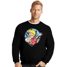 Load image into Gallery viewer, Shirts Crewneck Sweater, Unisex / Small / Black Grog Cola
