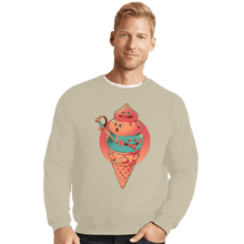 Load image into Gallery viewer, Daily_Deal_Shirts Crewneck Sweater, Unisex / Small / Sand Ice Quest
