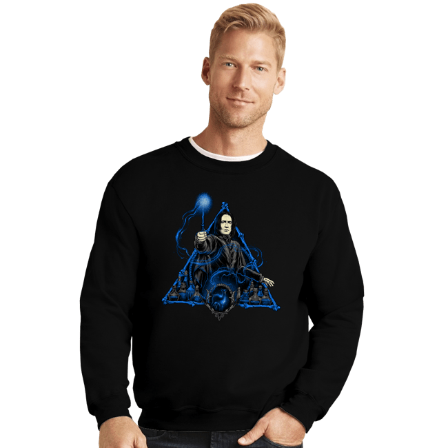 Daily_Deal_Shirts Crewneck Sweater, Unisex / Small / Black The Potions Master