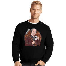 Load image into Gallery viewer, Shirts Crewneck Sweater, Unisex / Small / Black Shining Dad
