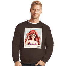 Load image into Gallery viewer, Shirts Crewneck Sweater, Unisex / Small / Dark Chocolate T.L.M. 1989
