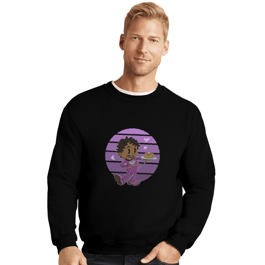 Shirts Crewneck Sweater, Unisex / Small / Black Royal Pancakes