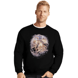 Shirts Crewneck Sweater, Unisex / Small / Black Arabian Nights