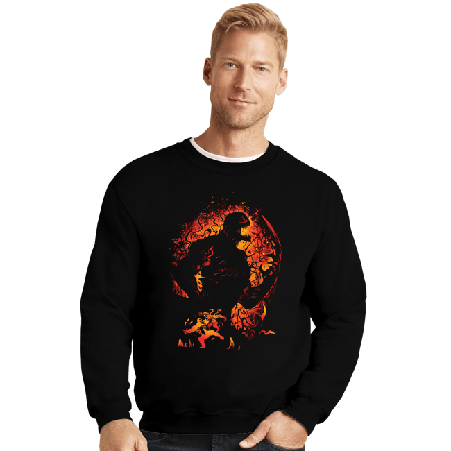 Shirts Crewneck Sweater, Unisex / Small / Black Symbiote Of Vengeance