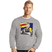 Load image into Gallery viewer, Daily_Deal_Shirts Crewneck Sweater, Unisex / Small / Sports Grey Pop Crikey!
