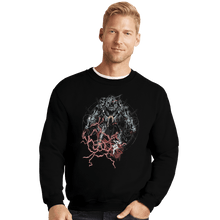 Load image into Gallery viewer, Shirts Crewneck Sweater, Unisex / Small / Black Fullmetal Graffiti
