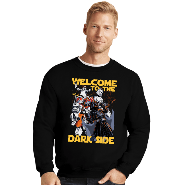 Shirts Crewneck Sweater, Unisex / Small / Black Star Band
