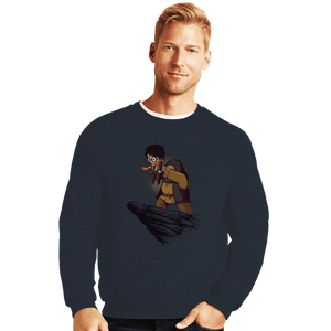 Shirts Crewneck Sweater, Unisex / Small / Dark Heather Magic King
