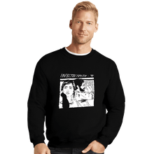 Load image into Gallery viewer, Secret_Shirts Crewneck Sweater, Unisex / Small / Black Infected Youth
